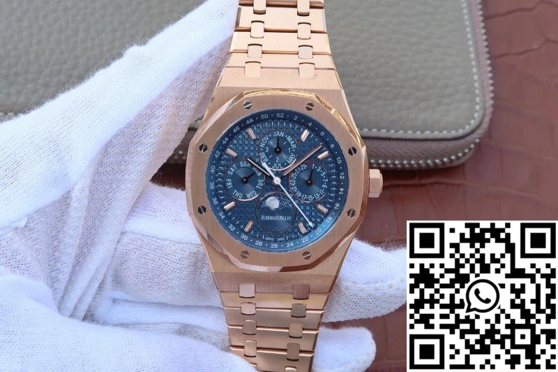 Audemars Piguet Royal Oak Perpetual Calendar 26574OR.OO.1220OR.02 JF Factory Blue Dial