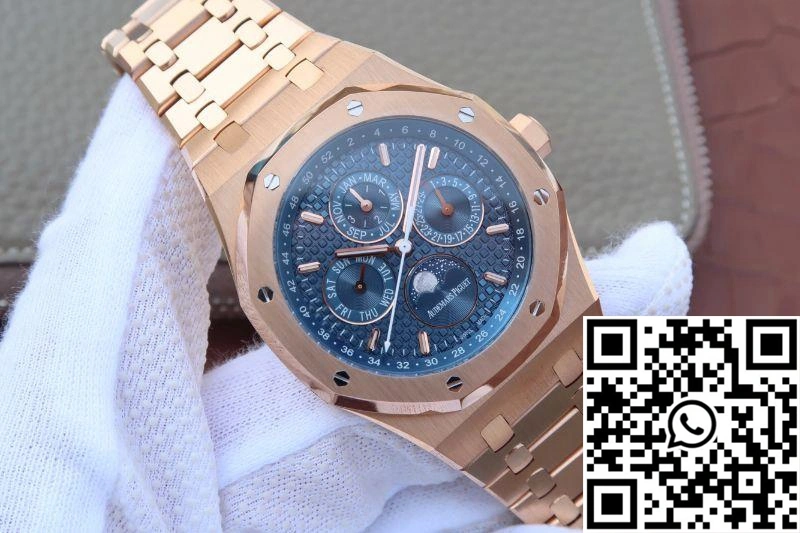 Audemars Piguet Royal Oak Perpetual Calendar 26574OR.OO.1220OR.02 JF Factory Blue Dial