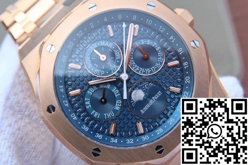 Audemars Piguet Royal Oak Perpetual Calendar 26574OR.OO.1220OR.02 JF Factory Blue Dial