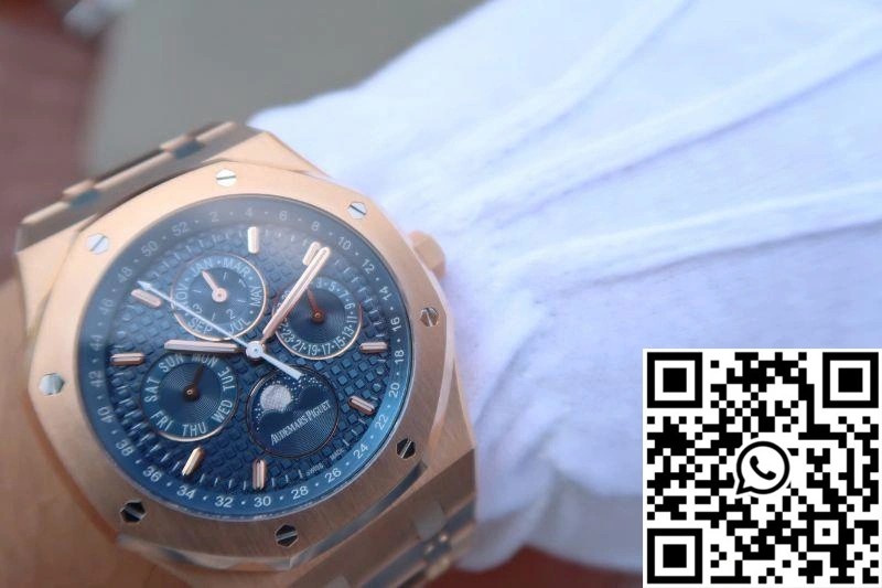 Audemars Piguet Royal Oak Perpetual Calendar 26574OR.OO.1220OR.02 JF Factory Blue Dial