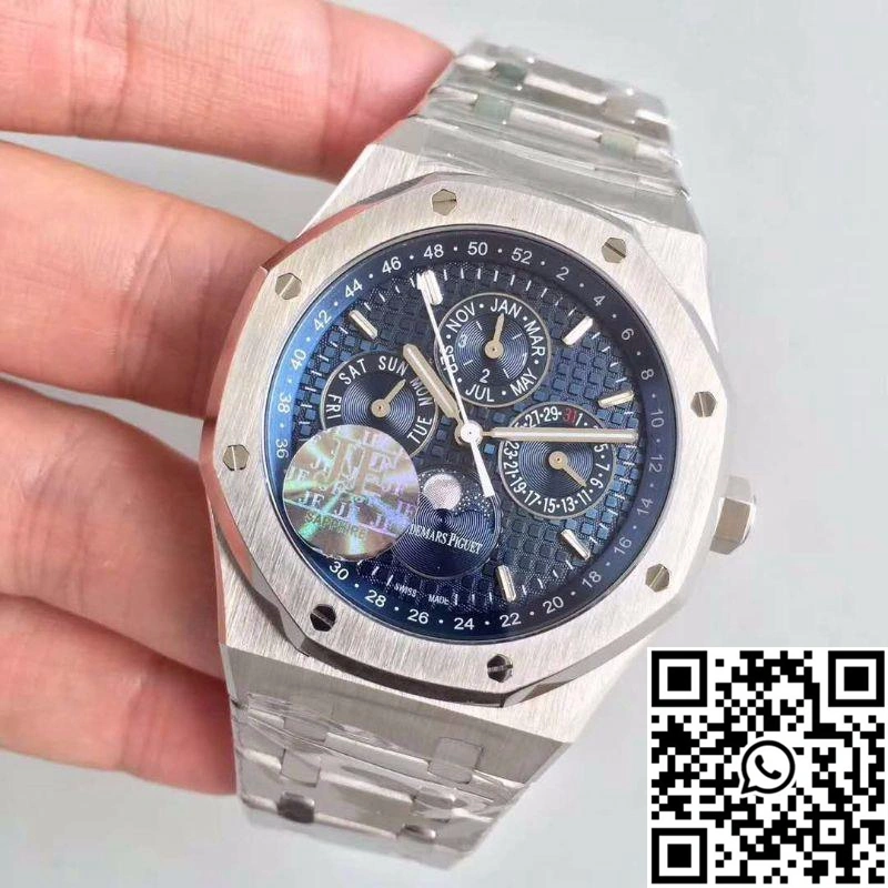 Audemars Piguet Royal Oak Perpetual Calendar 26574ST.OO.1220ST.02 JF Factory Blue Dial