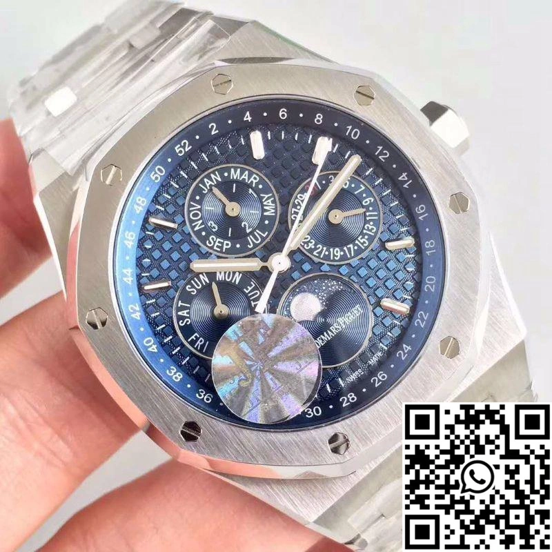 Audemars Piguet Royal Oak Perpetual Calendar 26574ST.OO.1220ST.02 JF Factory Blue Dial