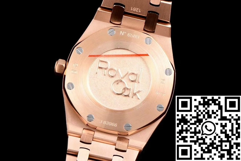 Audemars Piguet Royal Oak Quartz 67650OR.OO.1261OR.01 JF Factory White Dial