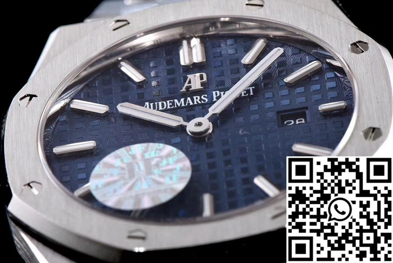 Audemars Piguet Royal Oak Quartz 67650ST.OO.1261ST.01 JF Factory Blue Dial