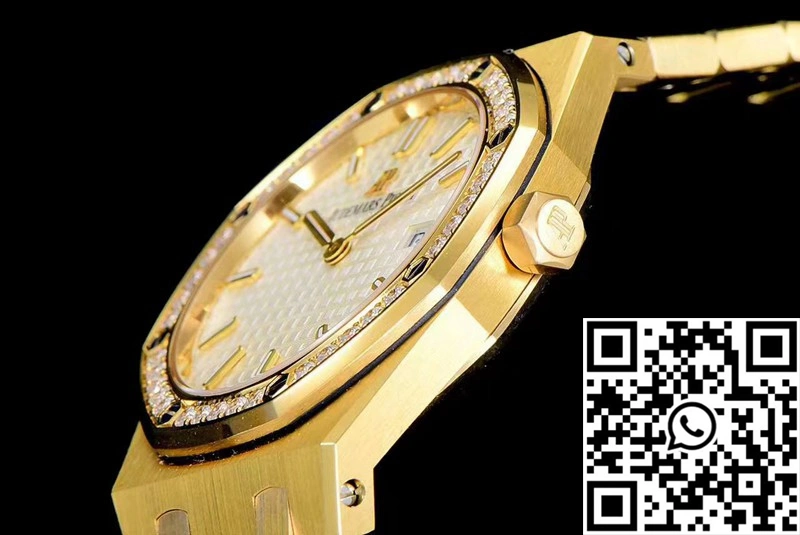 Audemars Piguet Royal Oak Quartz 67651BA.ZZ.1261BA.01 JF Factory Yellow Gold Diamond