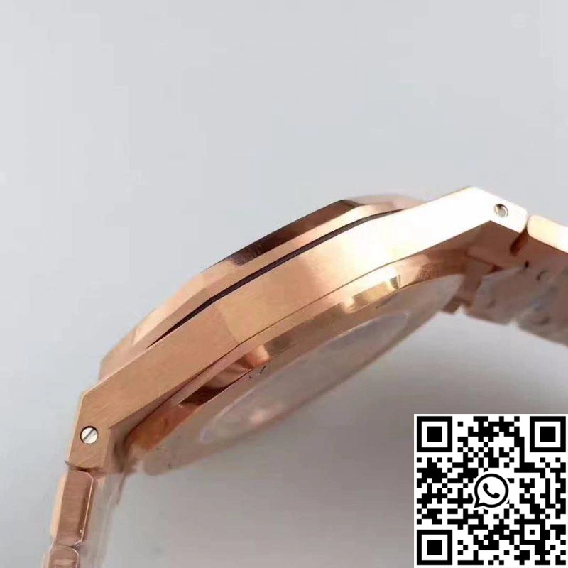 Audemars Piguet Royal Oak Rose Gold 15450 JF Factory V5 Black Dial