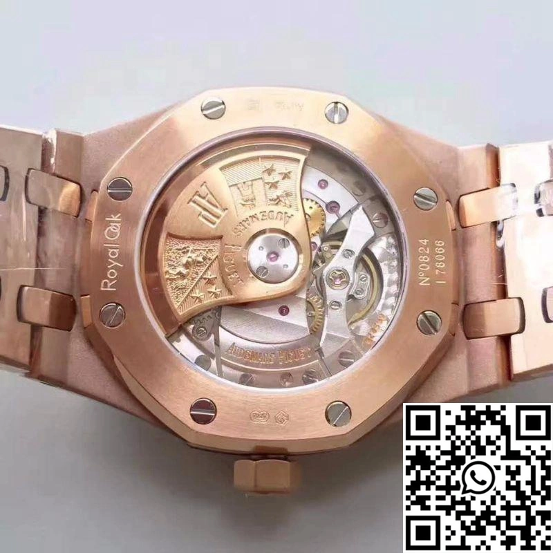 Audemars Piguet Royal Oak Rose Gold 15450 JF Factory V5 Black Dial