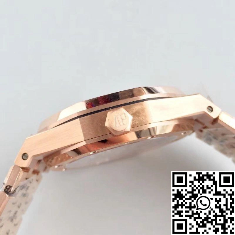 Audemars Piguet Royal Oak Rose Gold Tourbillon Extra Thin 26522 R8 Factory White Dial