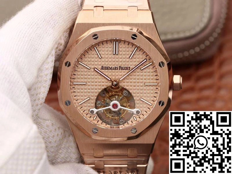 Audemars Piguet Royal Oak Tourbillon 26515OR.OO.1220OR.01 R8 Factory 18K Rosegold Dial