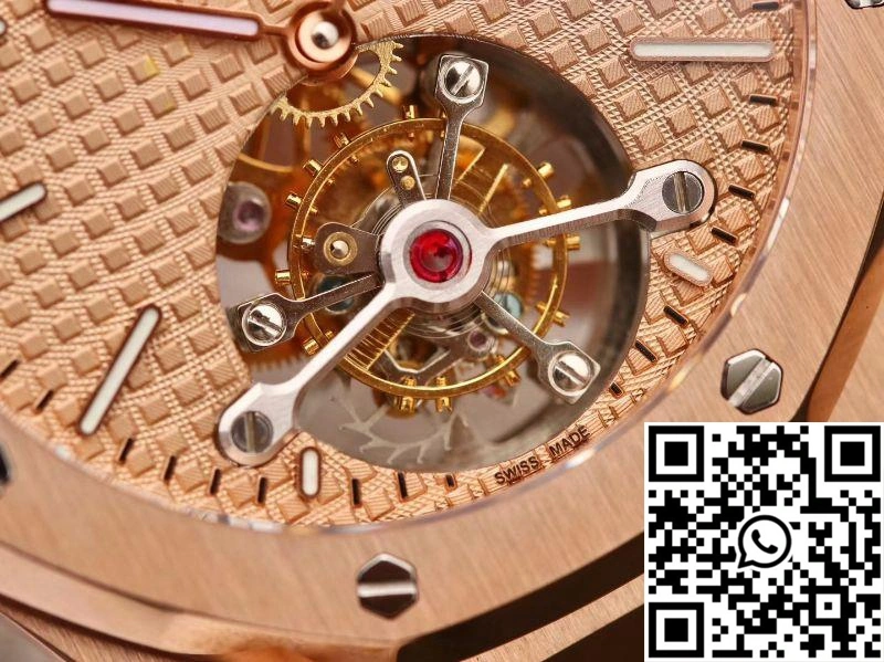 Audemars Piguet Royal Oak Tourbillon 26515OR.OO.1220OR.01 R8 Factory 18K Rosegold Dial