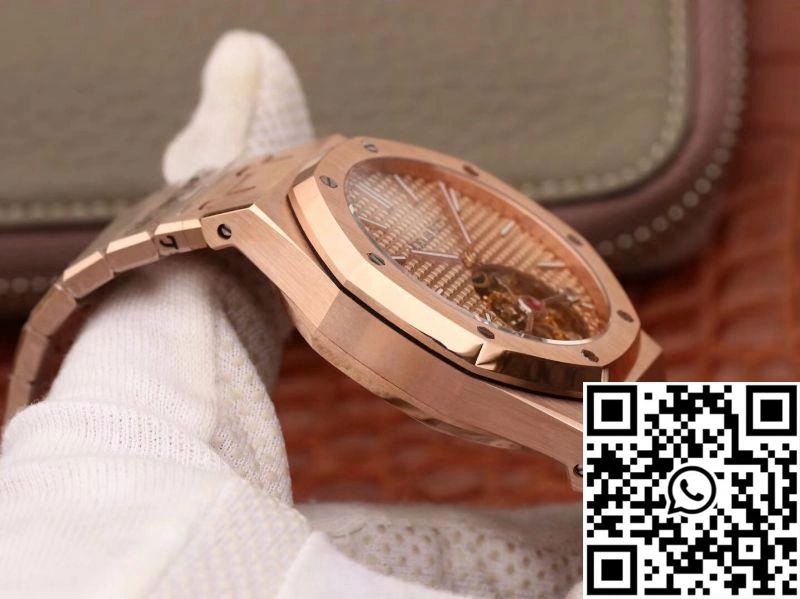 Audemars Piguet Royal Oak Tourbillon 26515OR.OO.1220OR.01 R8 Factory 18K Rosegold Dial