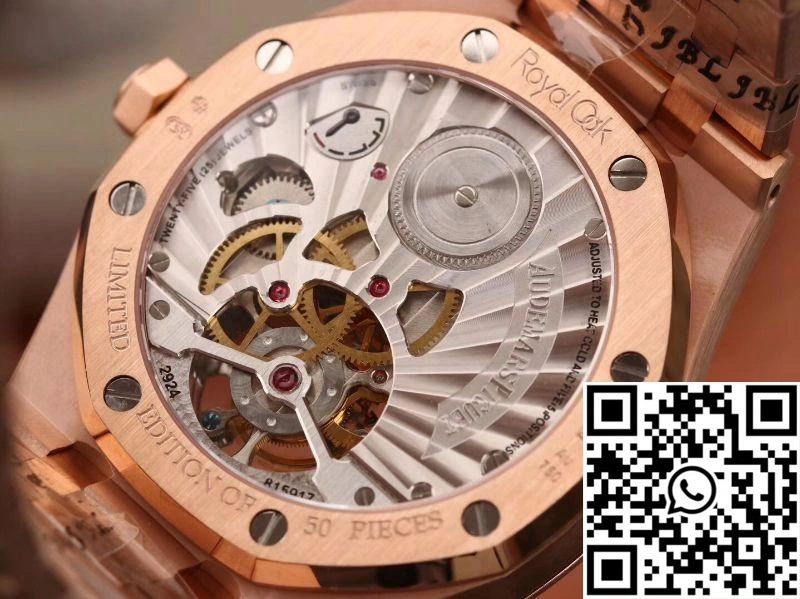 Audemars Piguet Royal Oak Tourbillon 26515OR.OO.1220OR.01 R8 Factory 18K Rosegold Dial