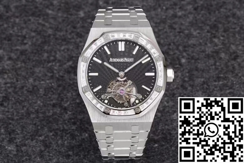 Audemars Piguet Royal Oak Tourbillon 26521BC.ZZ.1220BC.01 R8 Factory Diamond-set Bezel