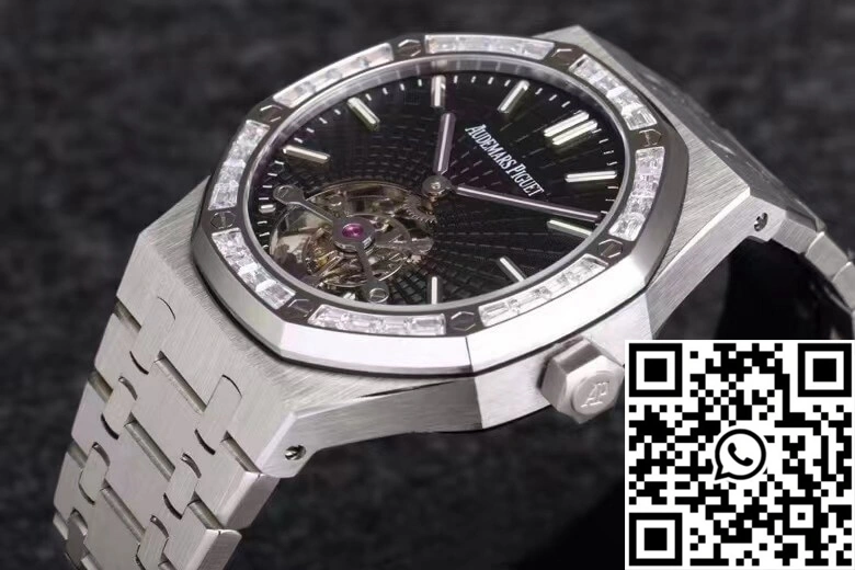 Audemars Piguet Royal Oak Tourbillon 26521BC.ZZ.1220BC.01 R8 Factory Diamond-set Bezel