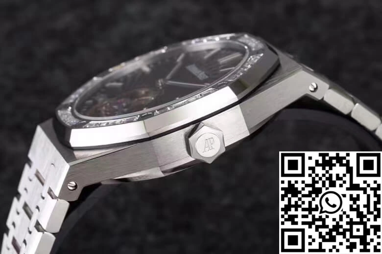 Audemars Piguet Royal Oak Tourbillon 26521BC.ZZ.1220BC.01 R8 Factory Diamond-set Bezel