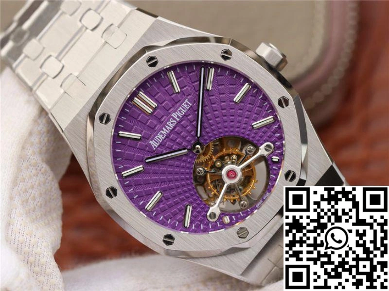 Audemars Piguet Royal Oak Tourbillon 26522ST.OO.1220ST.01 R8 Factory Purple Dial