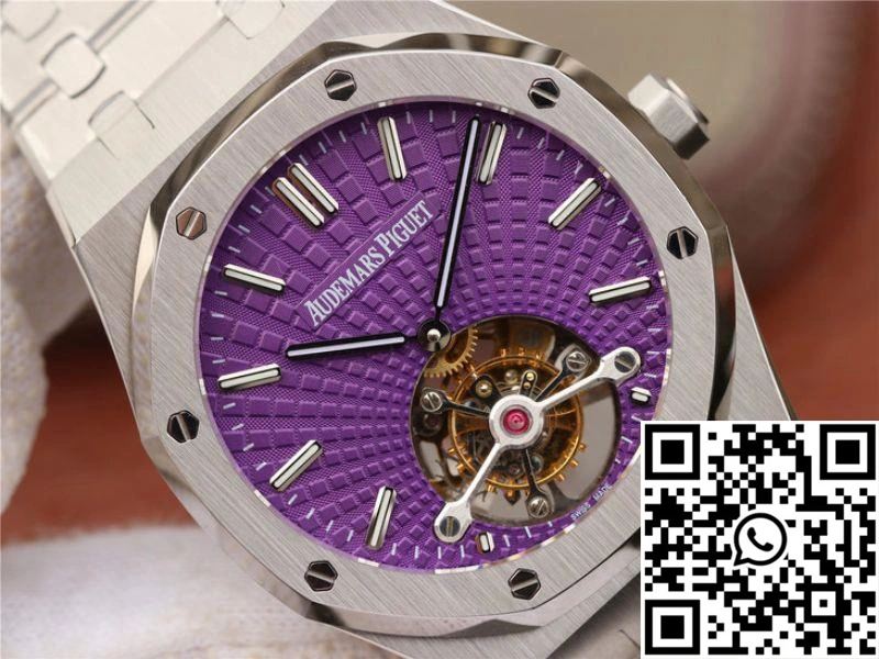 Audemars Piguet Royal Oak Tourbillon 26522ST.OO.1220ST.01 R8 Factory Purple Dial