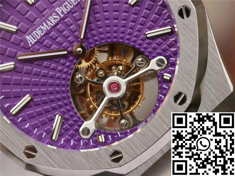 Audemars Piguet Royal Oak Tourbillon 26522ST.OO.1220ST.01 R8 Factory Purple Dial