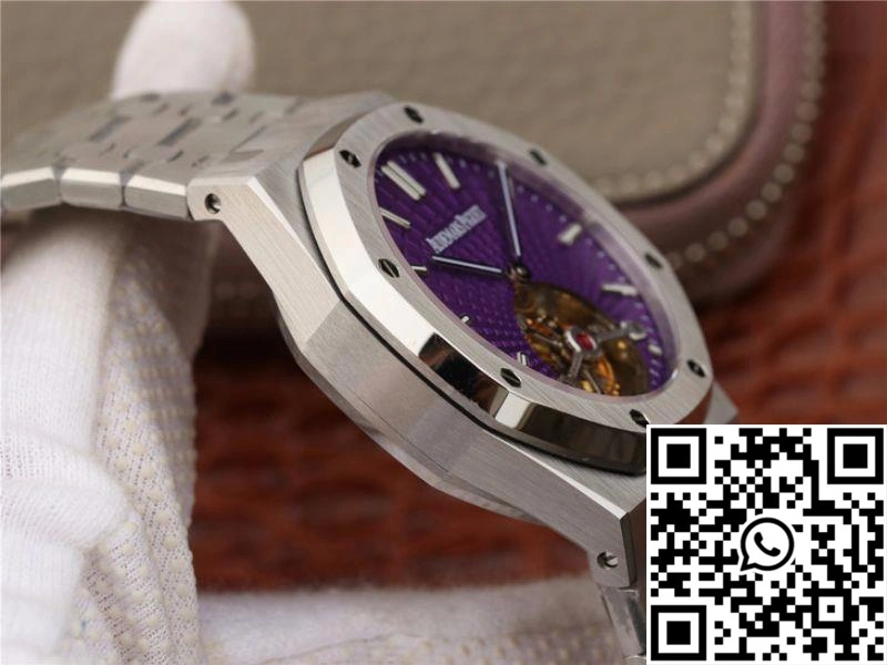 Audemars Piguet Royal Oak Tourbillon 26522ST.OO.1220ST.01 R8 Factory Purple Dial