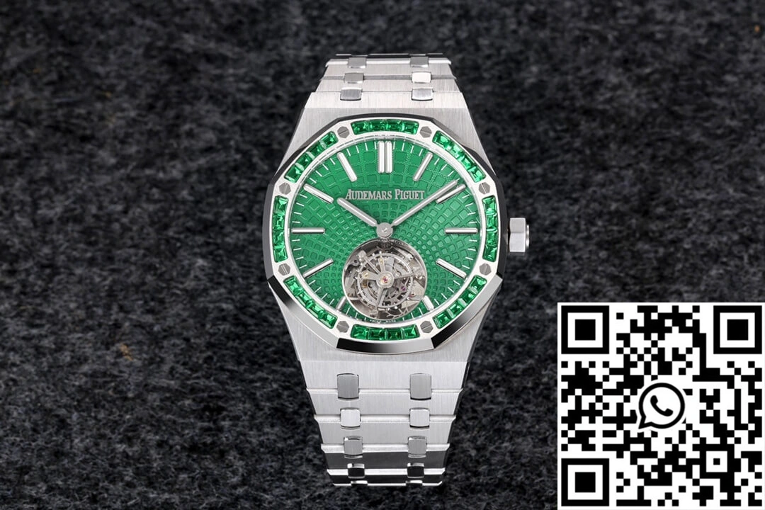 Audemars Piguet Royal Oak Tourbillon 26532IC.EE.1220TI.01 R8 Factory Green Dial