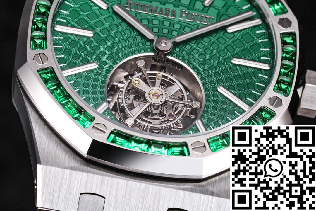 Audemars Piguet Royal Oak Tourbillon 26532IC.EE.1220TI.01 R8 Factory Green Dial