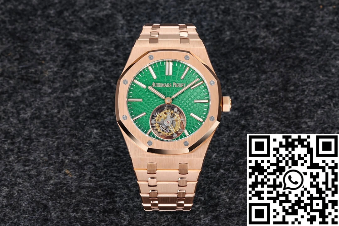 Audemars Piguet Royal Oak Tourbillon 26533OR.OO.1220OR.01 R8 Factory Green Dial