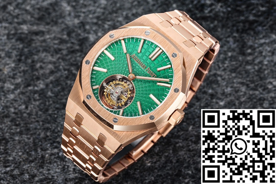 Audemars Piguet Royal Oak Tourbillon 26533OR.OO.1220OR.01 R8 Factory Green Dial