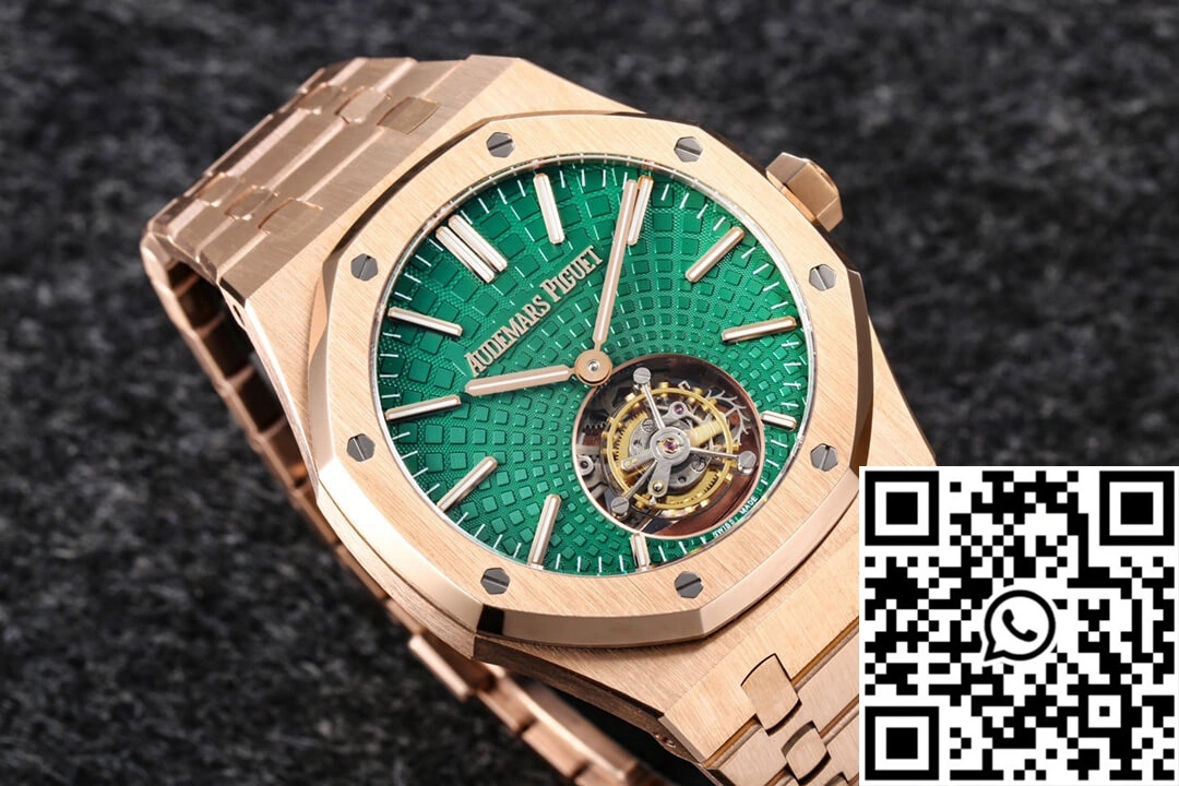 Audemars Piguet Royal Oak Tourbillon 26533OR.OO.1220OR.01 R8 Factory Green Dial
