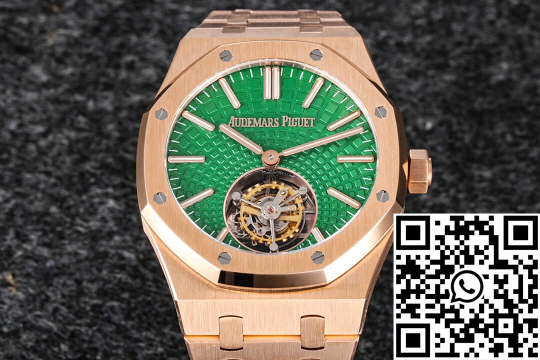 Audemars Piguet Royal Oak Tourbillon 26533OR.OO.1220OR.01 R8 Factory Green Dial