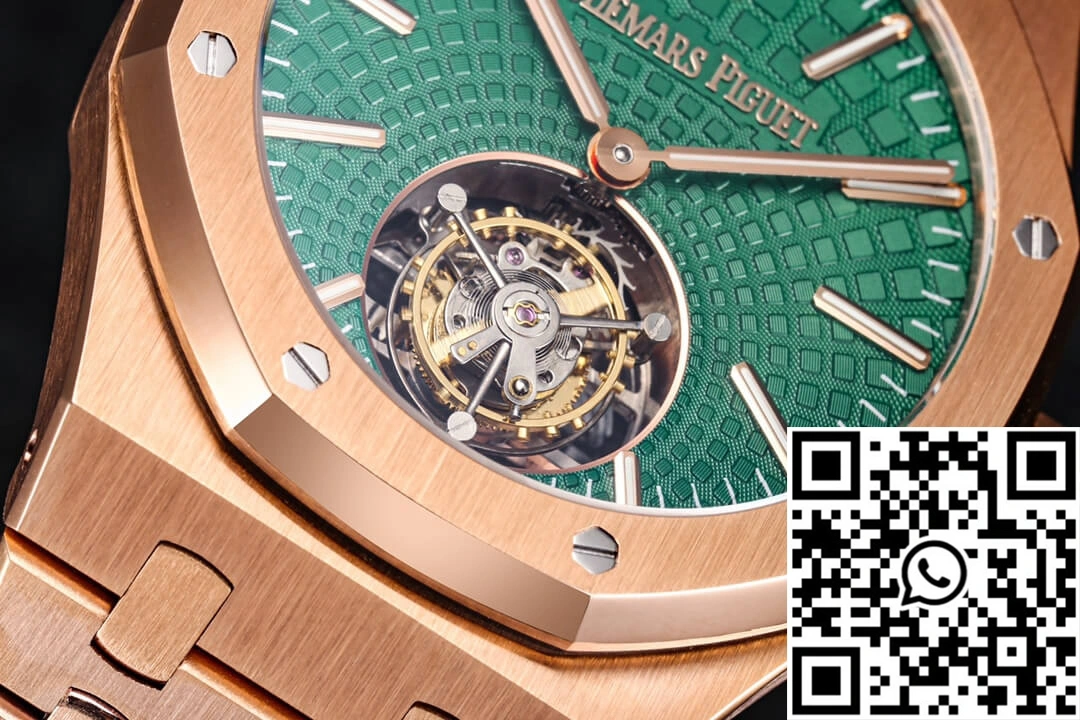 Audemars Piguet Royal Oak Tourbillon 26533OR.OO.1220OR.01 R8 Factory Green Dial