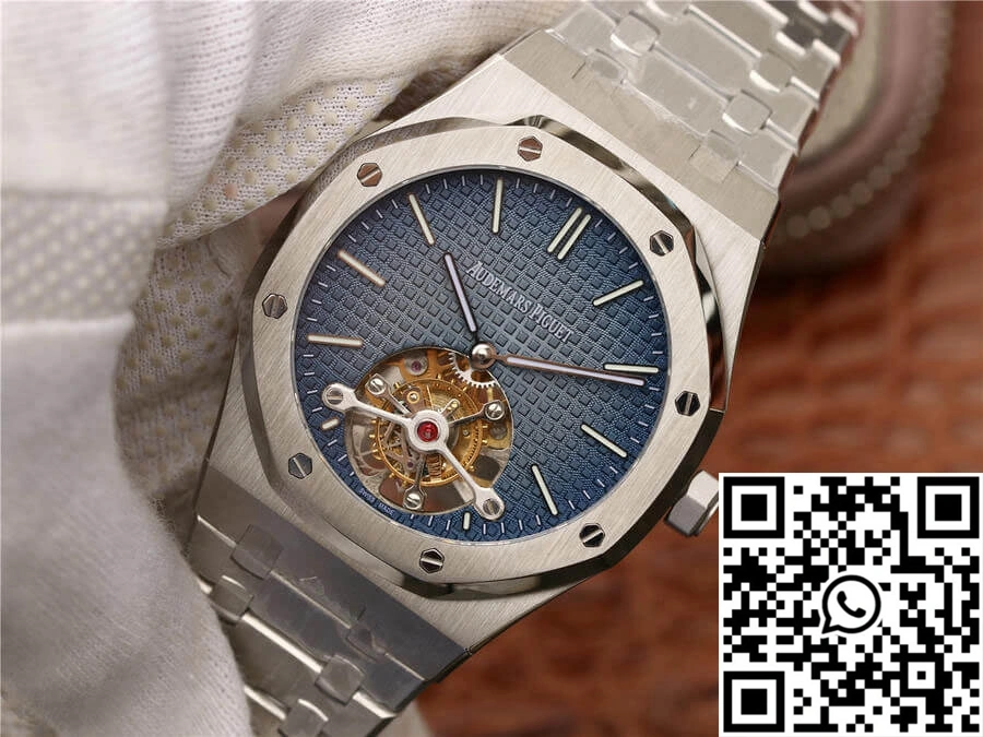 Audemars Piguet Royal Oak Tourbillon Extra Thin 26510IP.OO.1220IP.01 R8 Factory Blue Gradient Dial