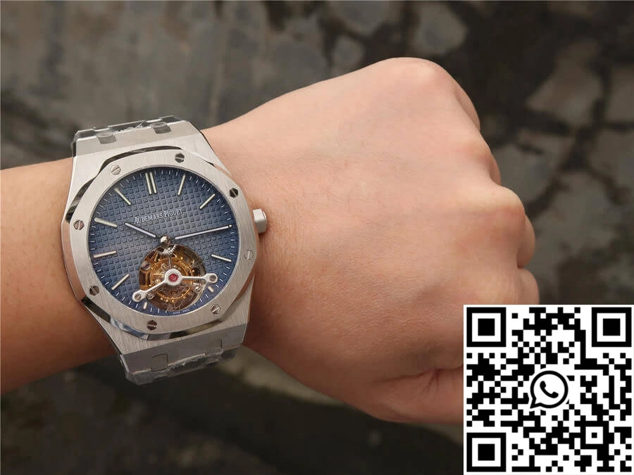 Audemars Piguet Royal Oak Tourbillon Extra Thin 26510IP.OO.1220IP.01 R8 Factory Blue Gradient Dial