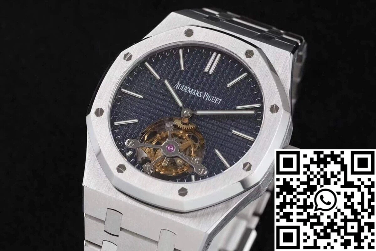 Audemars Piguet Royal Oak Tourbillon Extra Thin 26510ST.OO.1220ST.01 R8 Factory Blue Dial