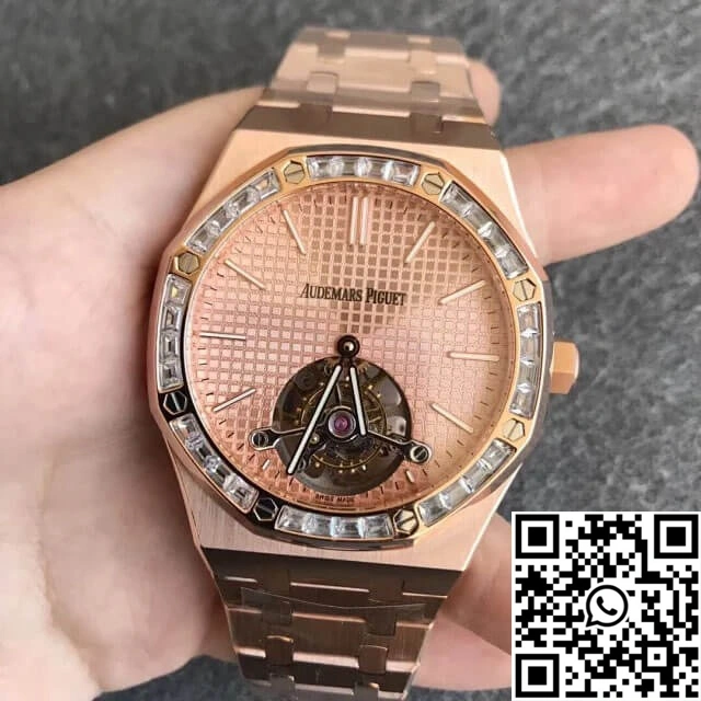 Audemars Piguet Royal Oak Tourbillon Extra Thin 26514OR.ZZ.1220OR.01 R8 Factory Diamond Bezel