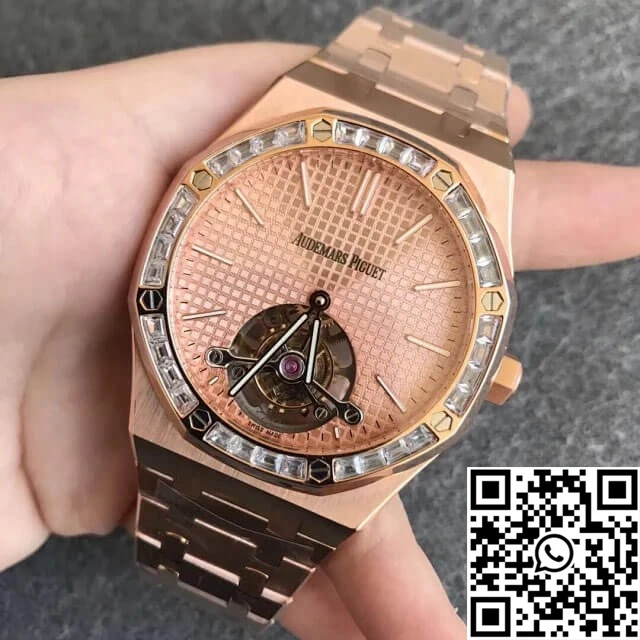 Audemars Piguet Royal Oak Tourbillon Extra Thin 26514OR.ZZ.1220OR.01 R8 Factory Diamond Bezel
