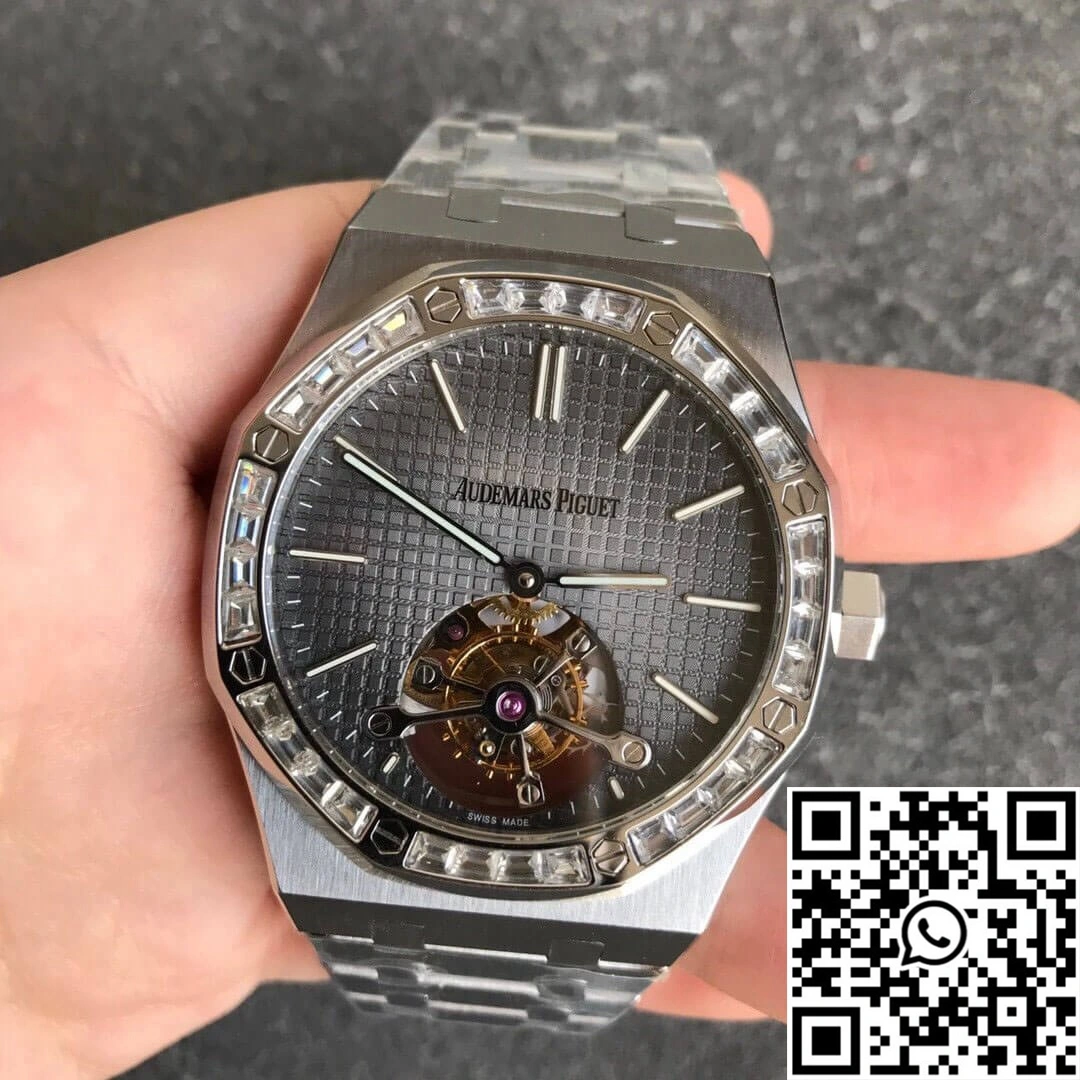 Audemars Piguet Royal Oak Tourbillon Extra Thin 26516PT.ZZ.1220PT.01 R8 Factory Grey Dial