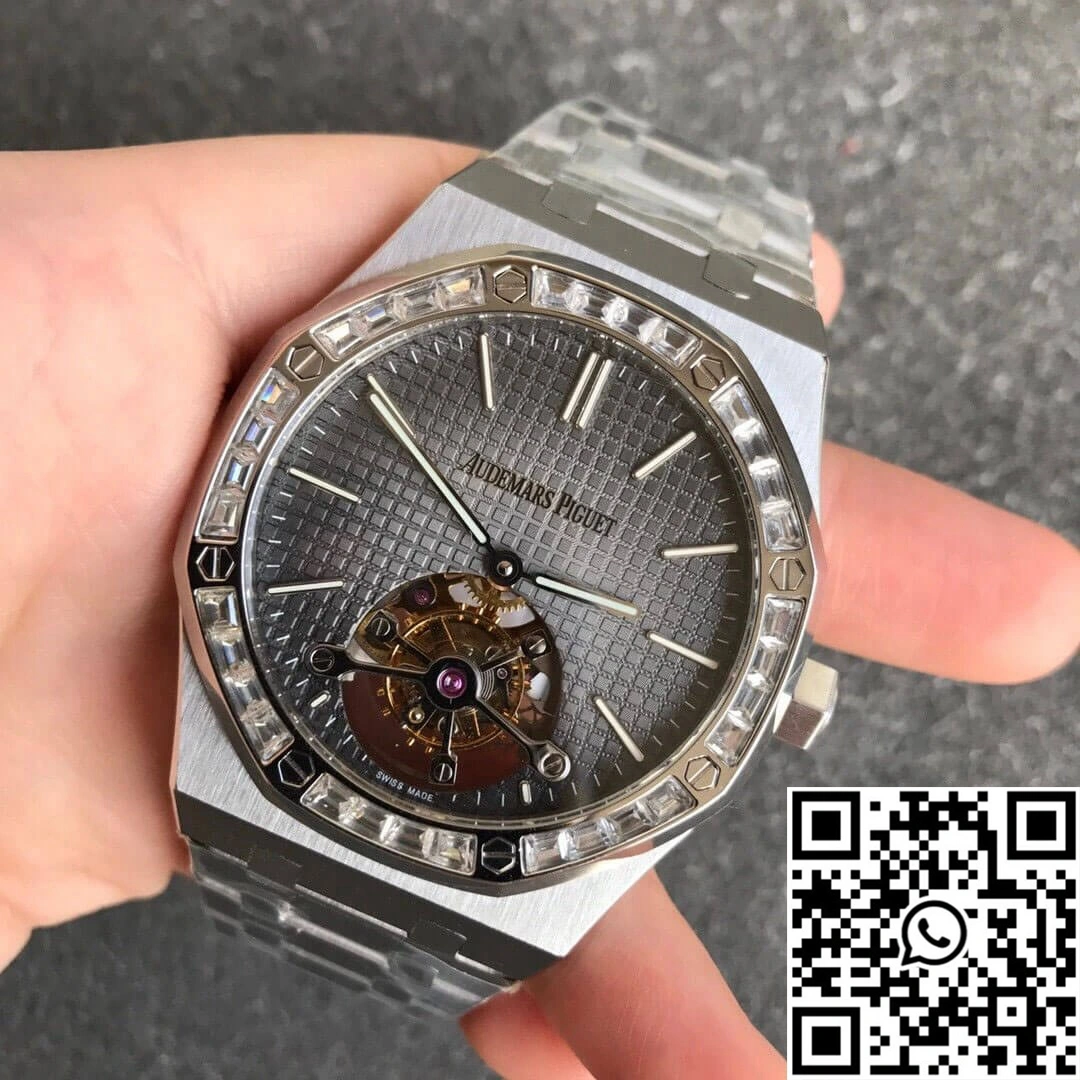 Audemars Piguet Royal Oak Tourbillon Extra Thin 26516PT.ZZ.1220PT.01 R8 Factory Grey Dial