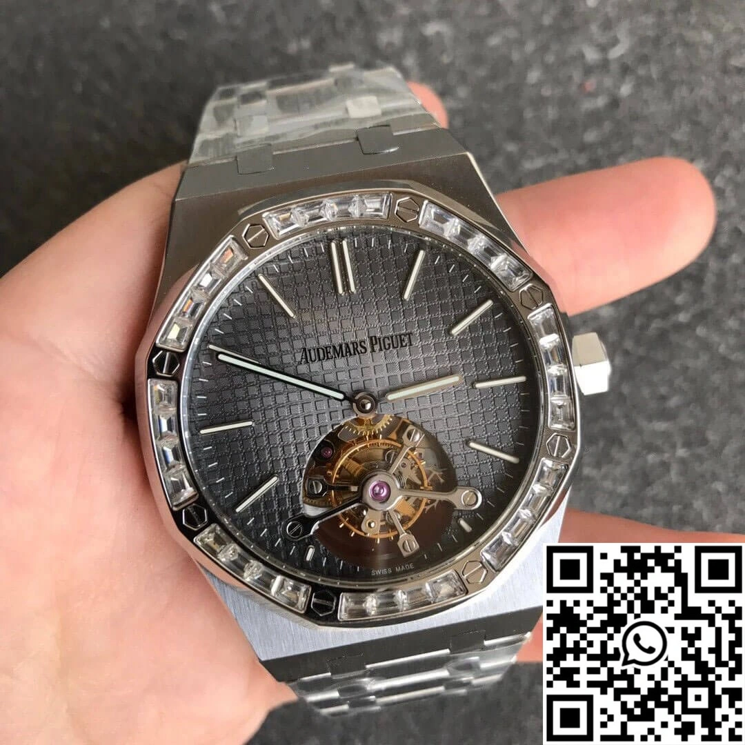 Audemars Piguet Royal Oak Tourbillon Extra Thin 26516PT.ZZ.1220PT.01 R8 Factory Grey Dial