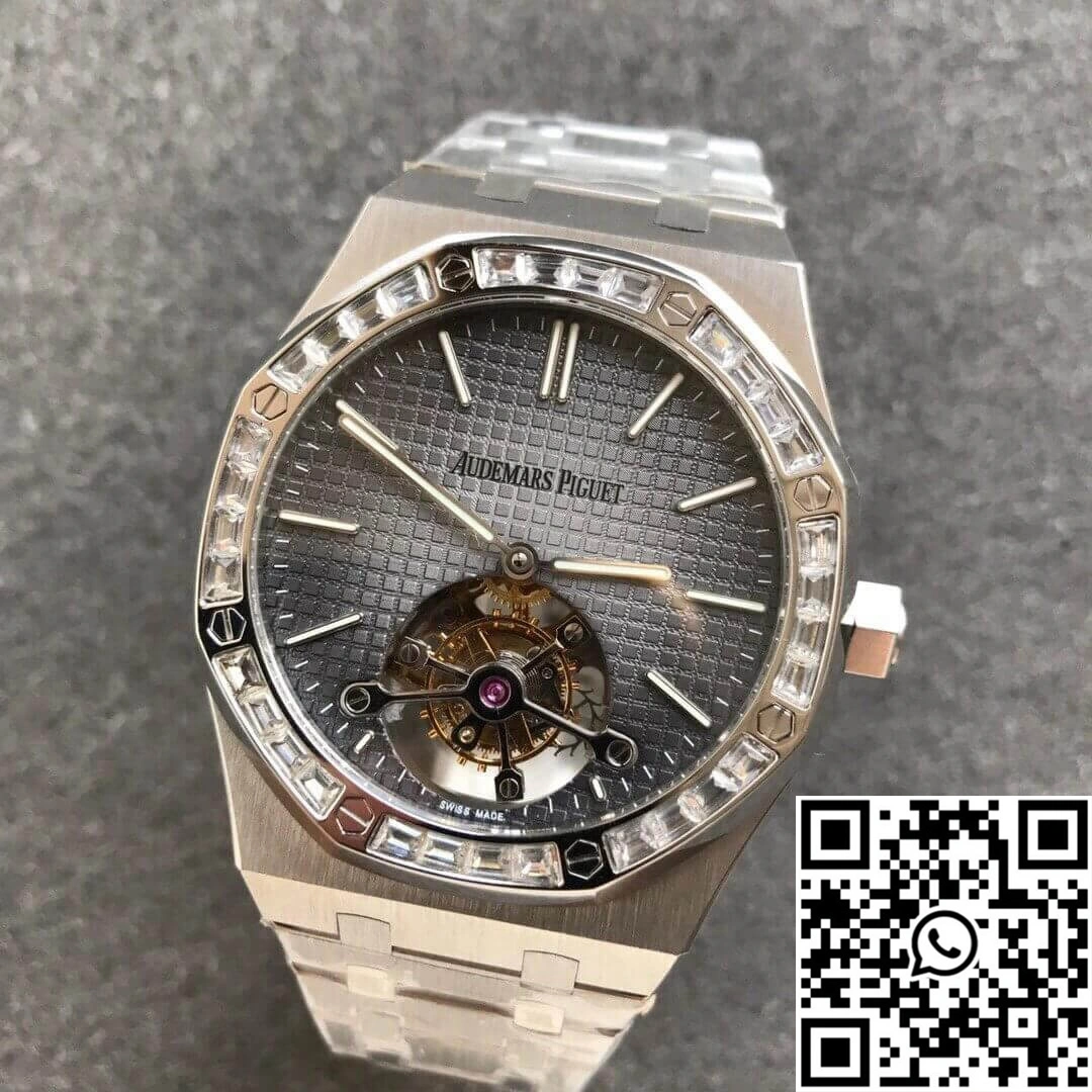 Audemars Piguet Royal Oak Tourbillon Extra Thin 26516PT.ZZ.1220PT.01 R8 Factory Grey Dial