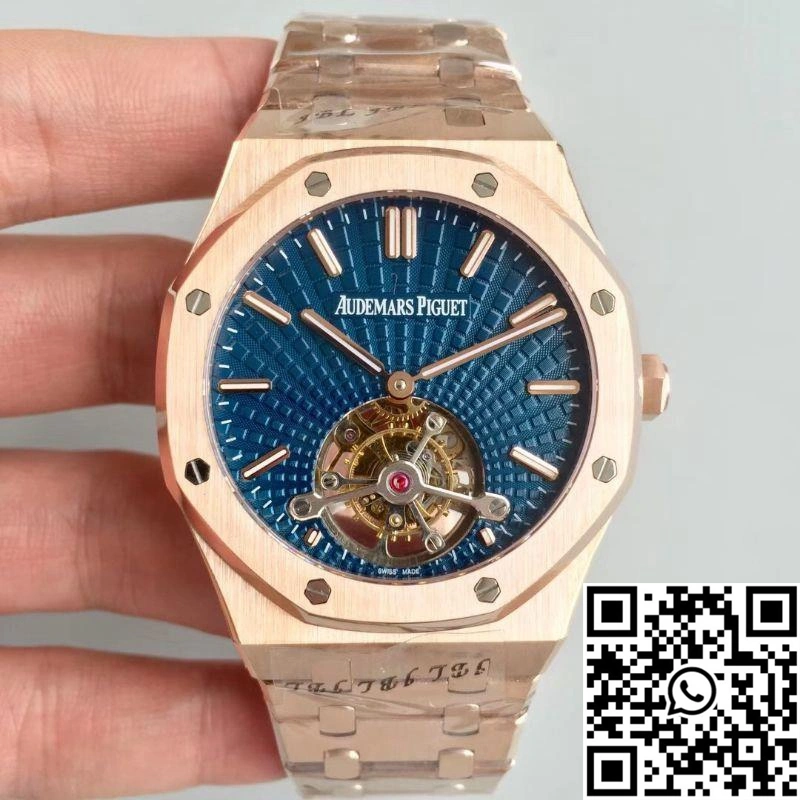 Audemars Piguet Royal Oak Tourbillon Extra Thin 26522 R8 Factory Blue Dial
