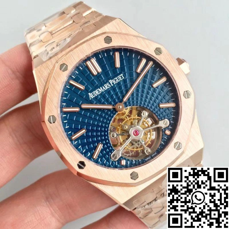 Audemars Piguet Royal Oak Tourbillon Extra Thin 26522 R8 Factory Blue Dial