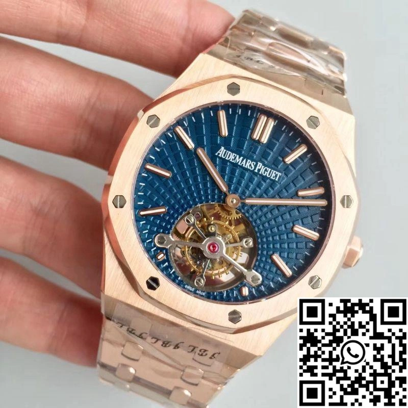 Audemars Piguet Royal Oak Tourbillon Extra Thin 26522 R8 Factory Blue Dial