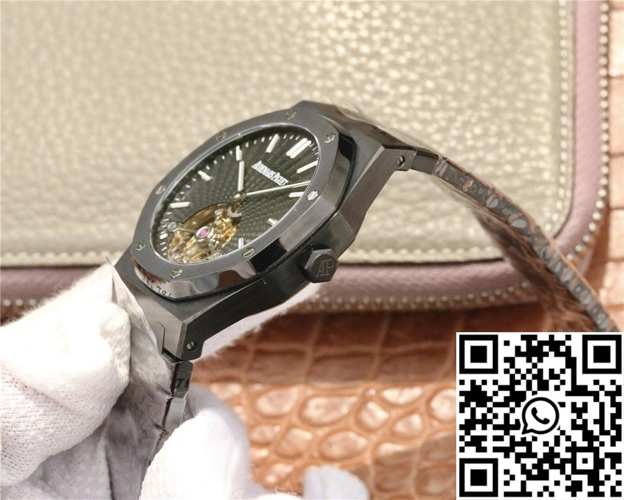 Audemars Piguet Royal Oak Tourbillon Extra Thin 26522CE.OO.1225CE.01 R8 Factory Black Dial