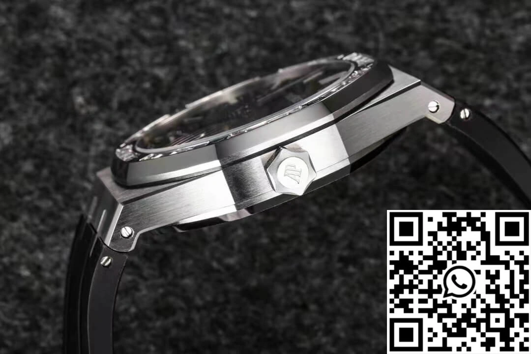 Audemars Piguet Royal Oak Tourbillon R8 Factory V3 Black Rubber Strap