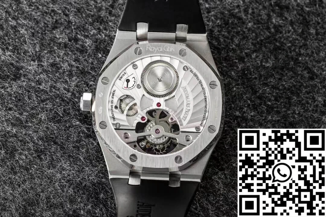 Audemars Piguet Royal Oak Tourbillon R8 Factory V3 Black Rubber Strap