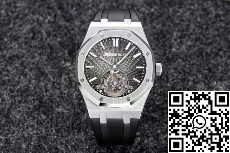 Audemars Piguet Royal Oak Tourbillon R8 Factory V3 Black Strap
