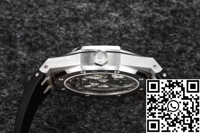 Audemars Piguet Royal Oak Tourbillon R8 Factory V3 Black Strap