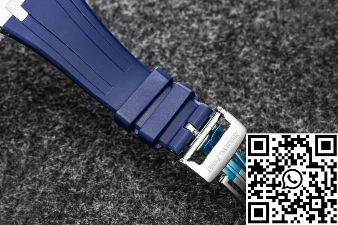Audemars Piguet Royal Oak Tourbillon R8 Factory V3 Blue Rubber Strap