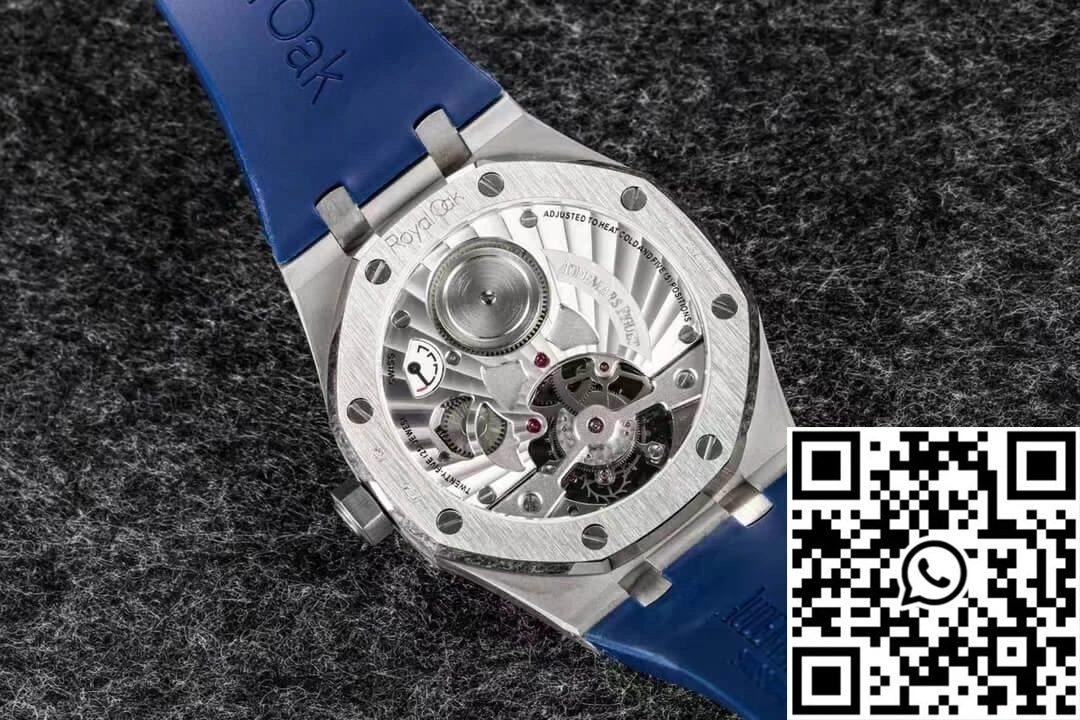 Audemars Piguet Royal Oak Tourbillon R8 Factory V3 Blue Rubber Strap