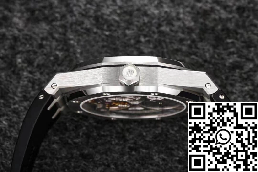 Audemars Piguet Royal Oak Tourbillon R8 Factory V3 Purple Dial Rubber Strap